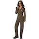 image 1 of Top Gun Womens/Ladies Costume Jumpsuit - Khaki Brown - 18 UK | Multi | 18