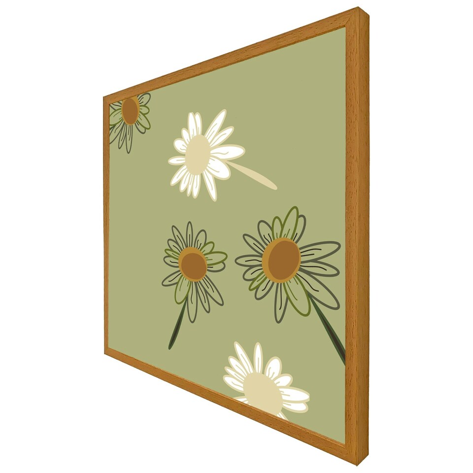 image 1 of Patterns and shapes in the style of scrapbooking (Picture Frame) Brown | Oak | L