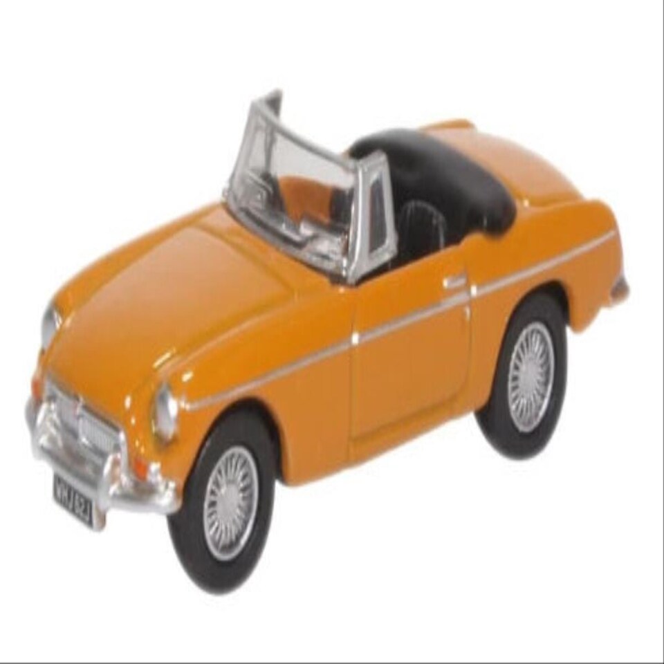 Oxford Diecast MGB Roadster Bronze Yellow