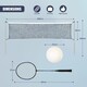 image 3 of The Magic Toy Shop 2-in-1 Badminton Volleyball Set Portable Outdoor Sports for 4 Players