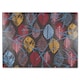 image 1 of Prints Of Autumn Leaves Glass Chopping Board | Multi