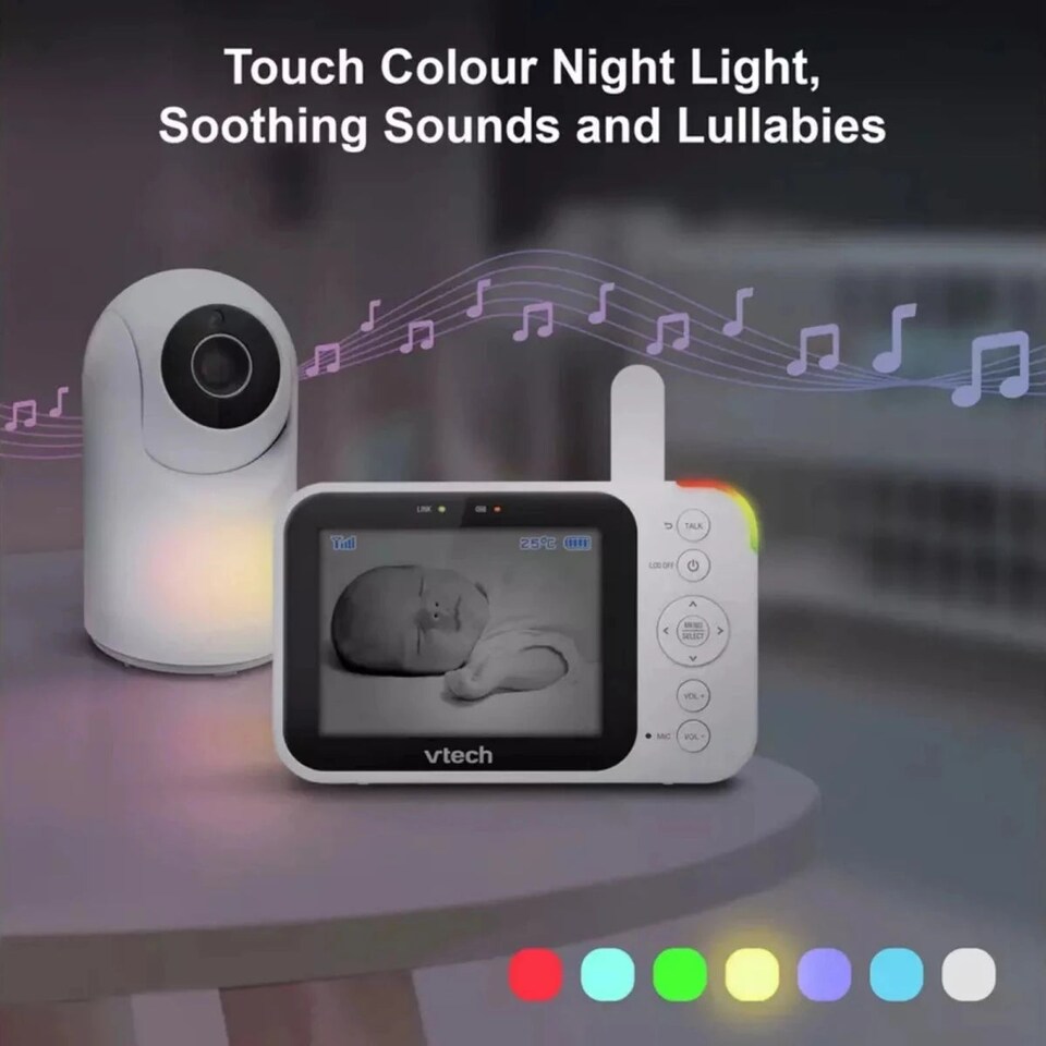 image 1 of VTech VM4263 3.5" Pan & Tilt Video Monitor