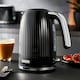 image 2 of GEEPAS 1.7L Electric Kettle 3000W 360° Rotational Base Cordless Jug Kettle|Black|Fluted
