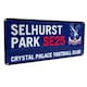 image 3 of Crystal Palace FC Metal Plaque - Royal Blue/White/Red - One Size