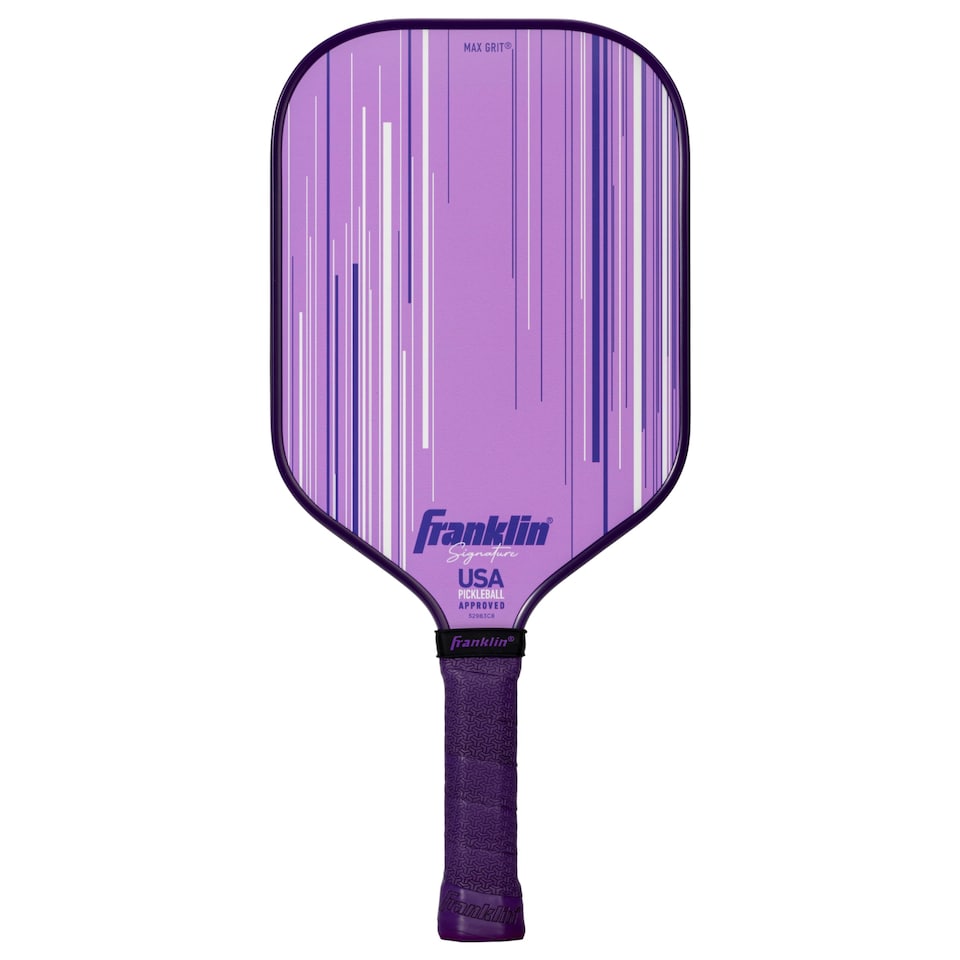 image 1 of Franklin Sports Pro Pickleball Paddle - Signature Series With Maxgrit Surface - Usapa Approved - 13mm Polypropylene Core - Lilac