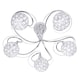 image 1 of BHS Orianna 5 Light Ceiling Light, Chrome