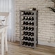 image 3 of Camilo 7-Tier Wine Rack Freestanding Holds 28 Bottles Home Bar Stand 108cm Stand | Grey | Grey