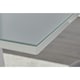 image 3 of Furniturebox Giovani Grey White Modern High Gloss And Glass Dining Table