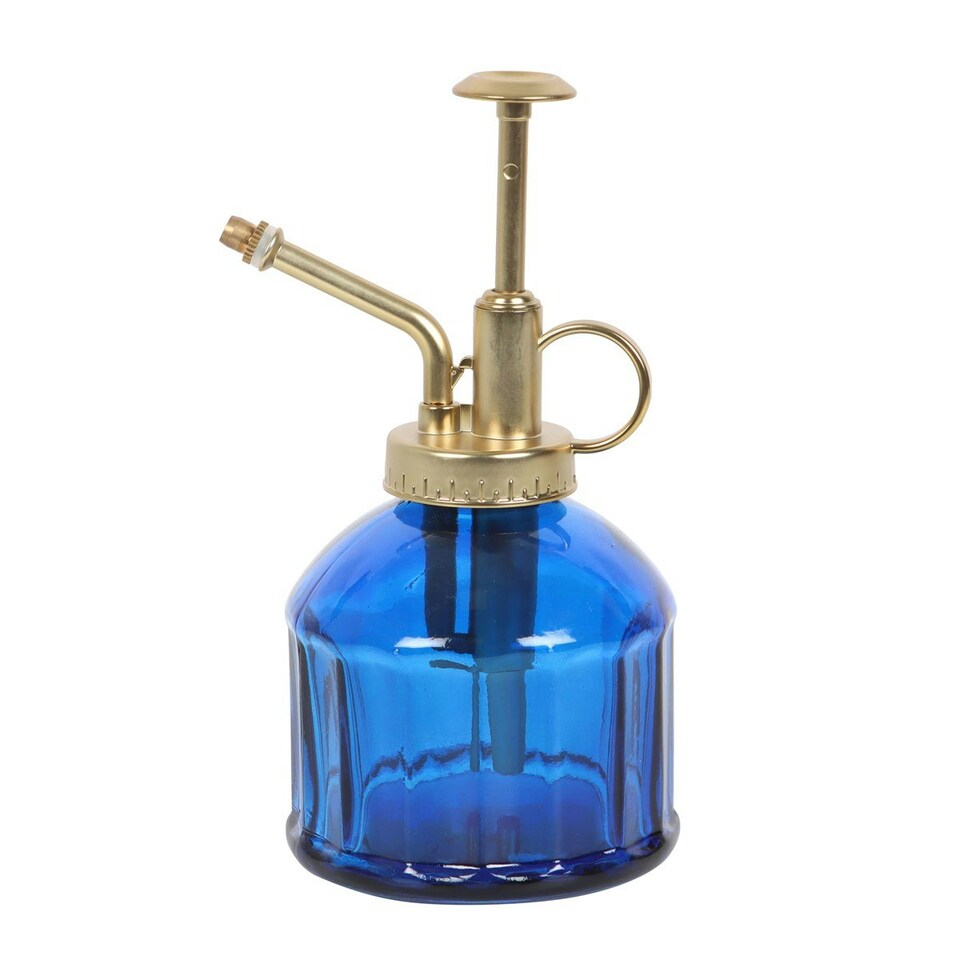 image 1 of Something Different Glass Plant Mister - Blue - One Size