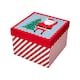 image 1 of Santa Claus Christmas Square Gift Box 16cm