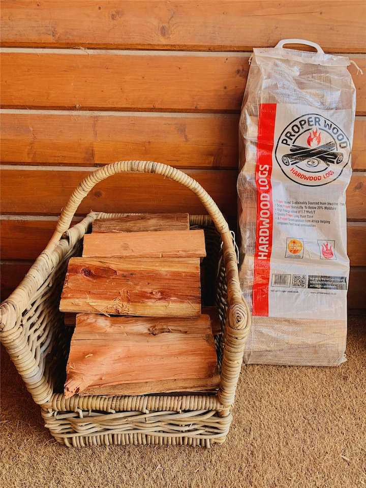 image 1 of Proper Wood South African Eucalyptus Hardwood Logs - 3 Bags