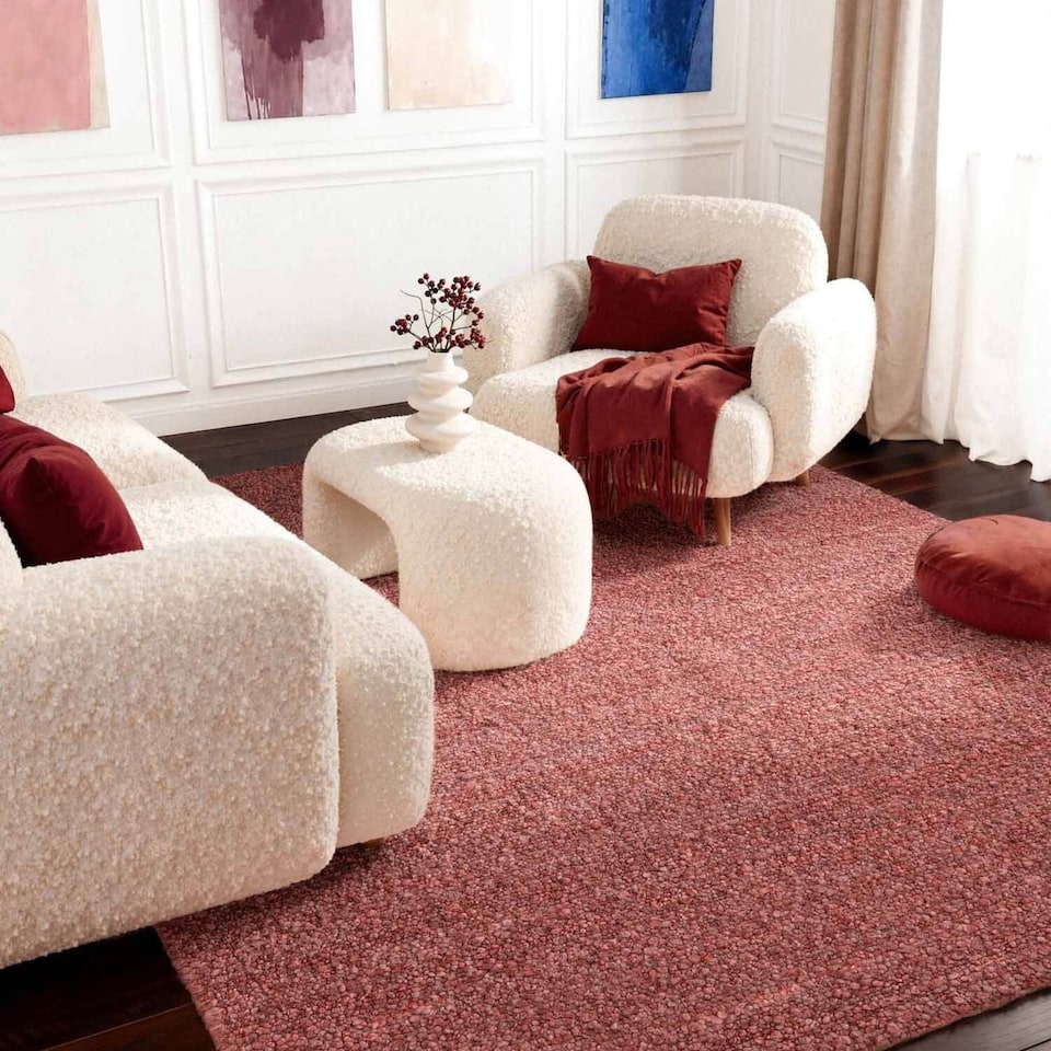 image 1 of Ted Baker Portobello Handwoven Soft Plain Living Room Rug