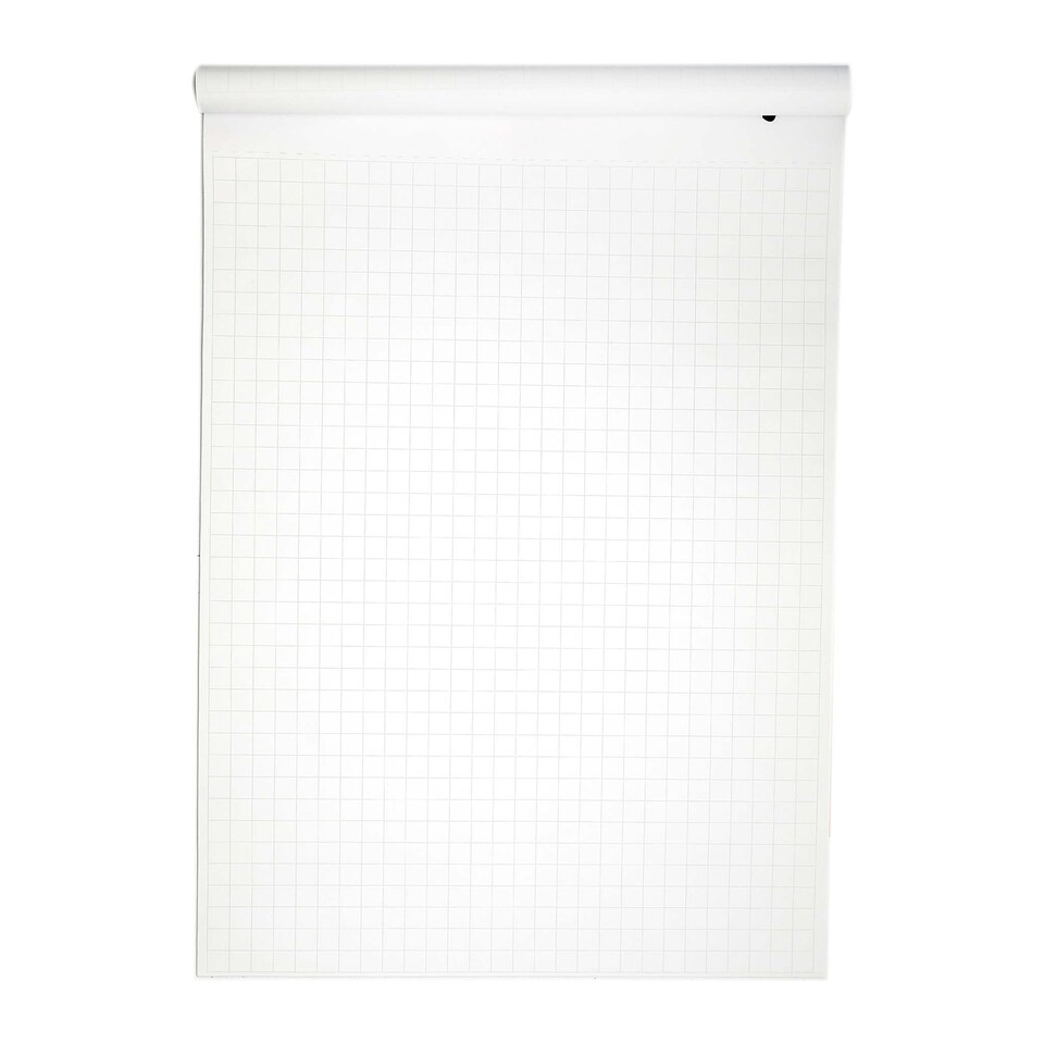 image 1 of Rhino A1 Flip Chart Paper Pad 20mm Squared Red 80 Page 10 Pack