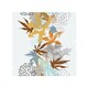 image 1 of Japanese Leaves Splash Back | White