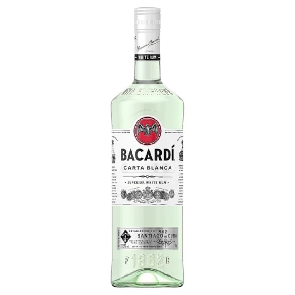 Bacardi Carta Blanca 1ltr
