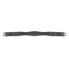 Blenheim Atherstone Elasticated Leather Horse Girth - Black - 48in