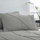 image 3 of Serene Dart Duvet Cover Set Grey