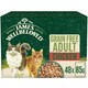 image 1 of James Wellbeloved Grain Free Adult Wet Cat Food Pouches Chicken in Jelly 48 x 85g