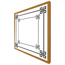 Roman style ornamental frame (Picture Frame) Brown | Oak | S