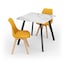 White Marble & Yellow - Selected