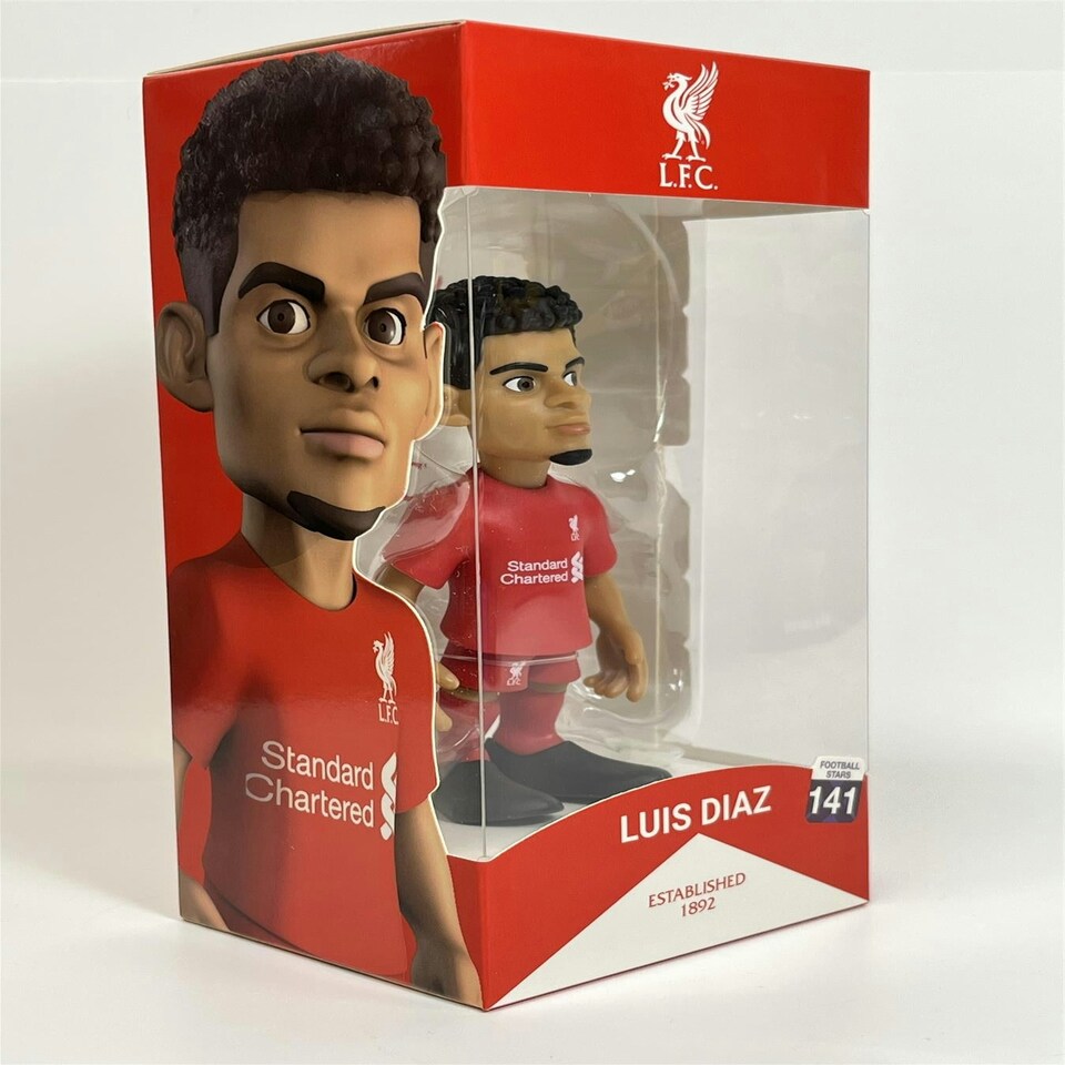 image 1 of Luis Diaz FC Liverpool 12 cm Collectible Figure Minix 11292