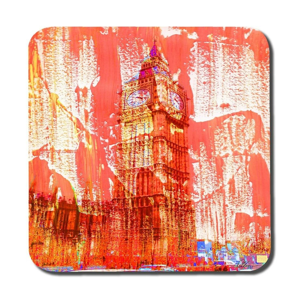 image 1 of CRAZY RED BEN (Coaster)