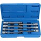 image 1 of Metric Ball Ended Long Allen Hex Key Sockets 3mm - 10mm 3/8" Drive 7pc