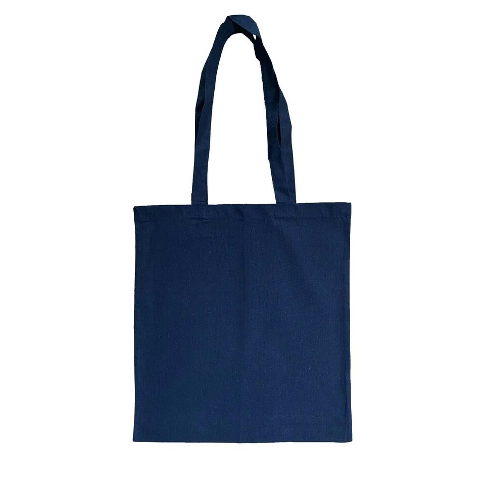 United Bag Store Recycled Cotton Shopper Bag - Navy - One Size