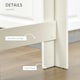 image 4 of HOMCOM Bar Table Coffee Table Kitchen Dining Table with 4-Tier Shelf