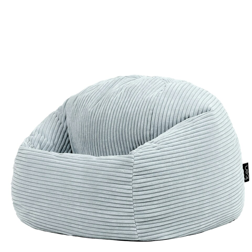 image 1 of icon Kids High Rest Beanbag Corduroy Light Blue Blue | Blue