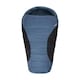 image 1 of Mountain Warehouse Summit Sleeping Bag Ripstop Hooded Mummy Shape Camping Bed Right Handed Zip - Long length (215cm) Black