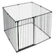 image 3 of Bettacare Extra Tall Pet Pen, 144cm x 144cm, Black, 105cm High, Dog Pen for Pets, Dogs and Puppies, Easy Installation Black
