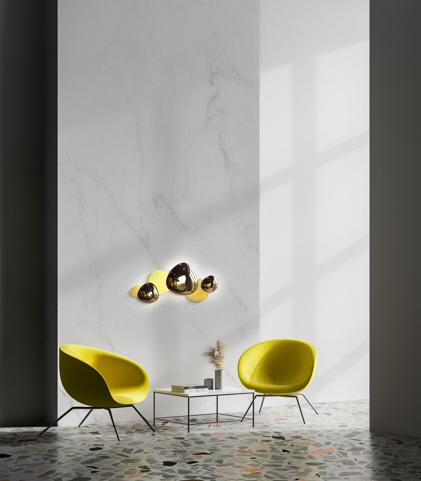image 1 of Jack-stone Modern Integrated LED Wall Lamp Gold, 3000K
