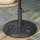 image 2 of Outsunny 13KG Round Parasol Base Heavy Duty Cement Stand Umbrella Holder Garden