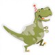 image 1 of Dinosaur Fun Party Plastic Wall Decoration 49cm