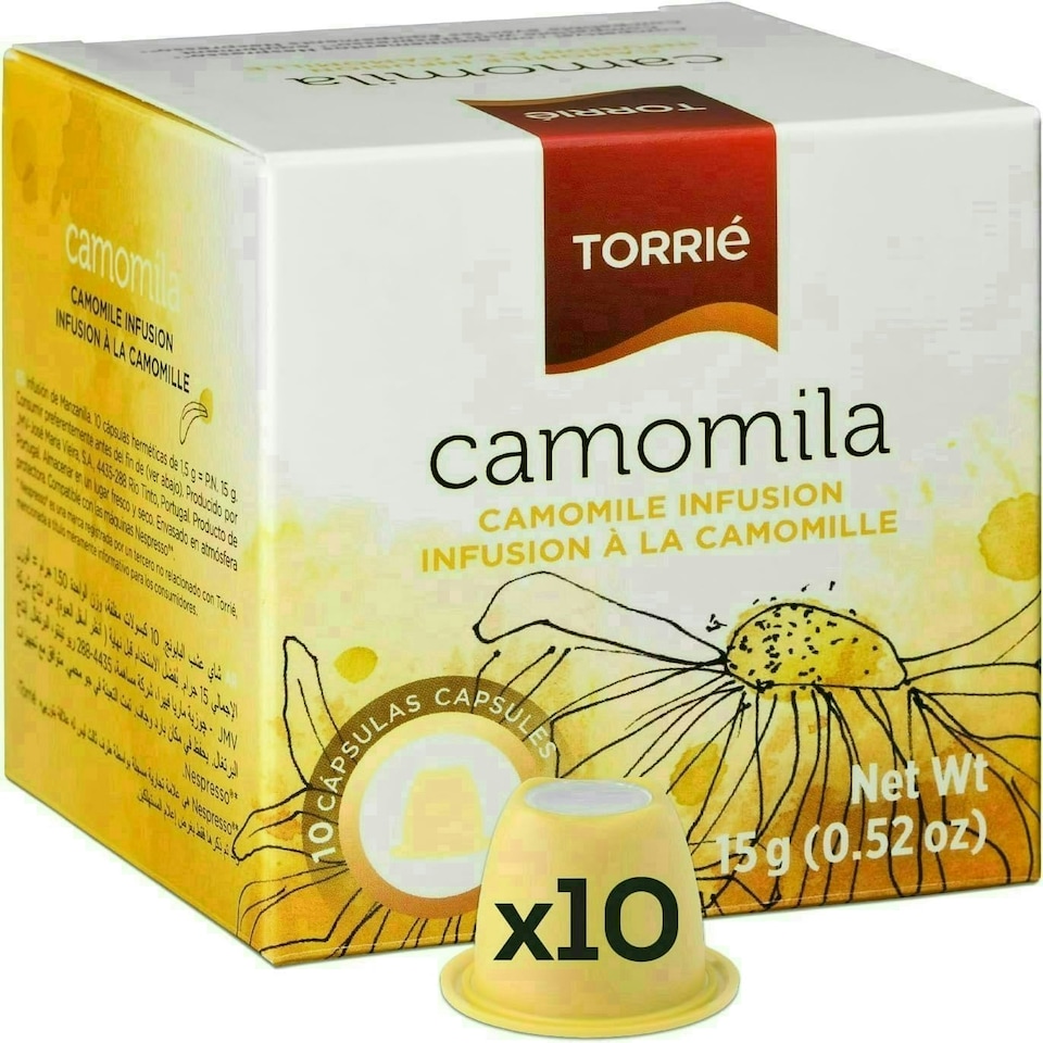 image 1 of Camomile Tea Nespresso ® Compatible Coffee Machine Capsules (10 Pods)