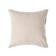 image 1 of Homescapes Natural European Size Linen Pillowcase - 40 x 40 cm Cream