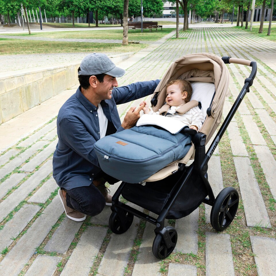 image 1 of Jane Dart Pushchair Footmuff Blue | Seal