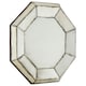 image 1 of Interiors by Premier 3D Octagonal Wall Mirror Silver