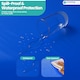 image 5 of Disposable Plastic Table Cover, Table Liner - 54" x 72"