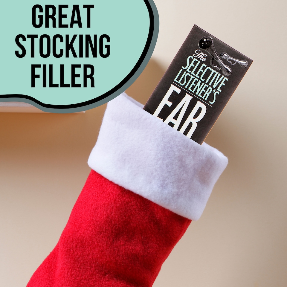 image 1 of The Selective Listener’s Ear Trumpet - Funny Joke Gift