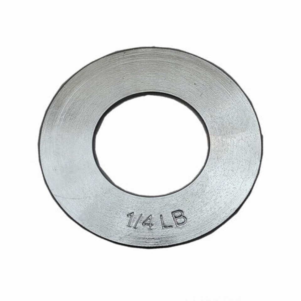 Chromed Fractional 2" Weight Plates - 2 x 0.75 LBS