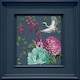image 1 of Belgravia Corinthia Panel Wallpaper - Navy - 10m x 53cm Blue