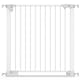image 1 of Safetots SafeStep Gate, White, 89cm - 96cm, Extra Low Walkthough, 74cm Extra Wide Doorway, One Piece Extra Wide Baby Gate