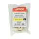 image 2 of Timco - Tubular Latch - Electro Brass (Size 76 case / 57 backset - 1 Each)