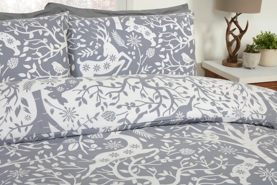 image 1 of Tatton Polycotton Duvet Cover Set with Pillowcase | Multi | Double | 1