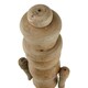 image 2 of Natural Large Nutcracker Decoration - Wood - L12 x W14 x H60 cm - Brown