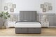 image 1 of Sloomy Pemberton Pewter Dumfries Ottoman Bed With Mattress With 54" Floor Standing Headboard 5' King