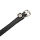 image 2 of Hy Leather Diamante Spur Straps - Black - One Size