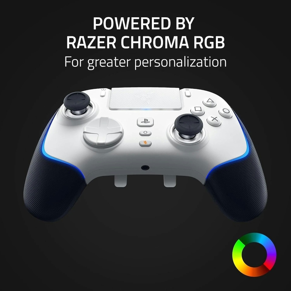 image 1 of Razer Wolverine 2 Pro White Wireless Controller PlayStation 5